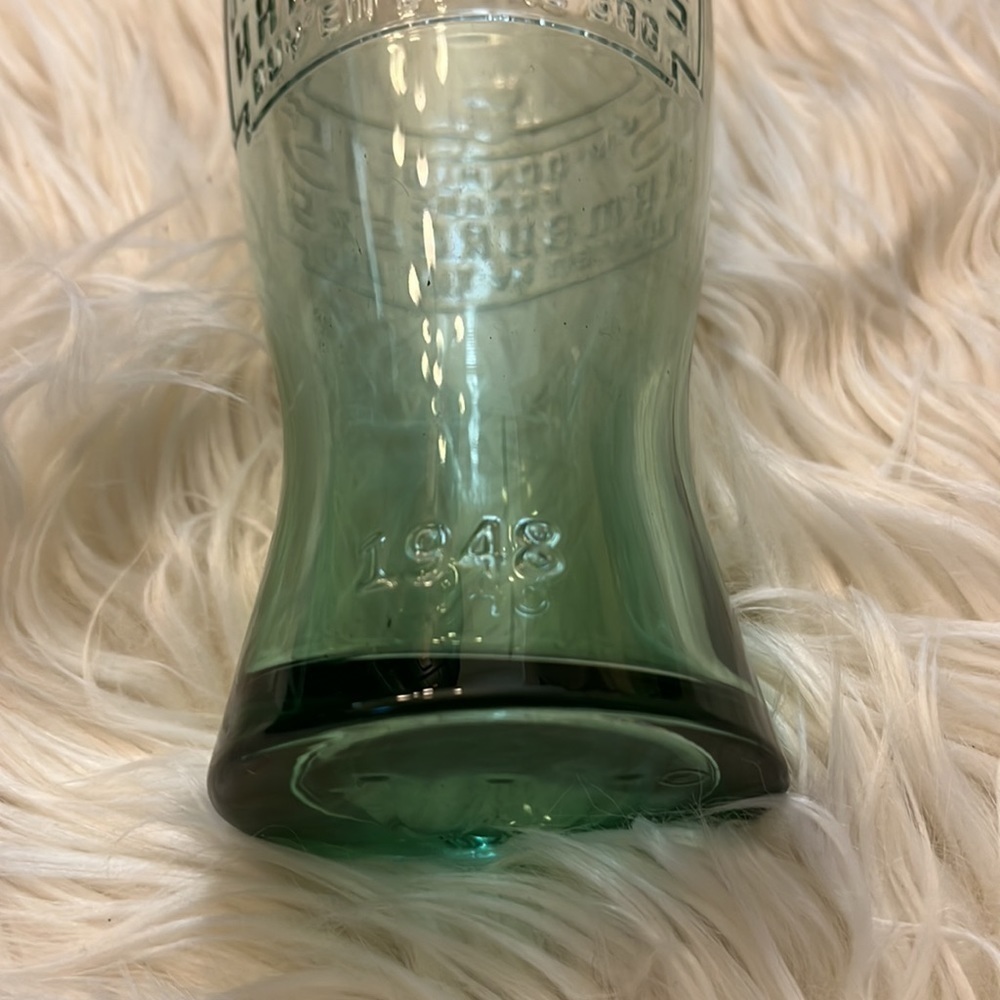 McDonalds green commemorative glass. 1948. - Picture 5 of 7